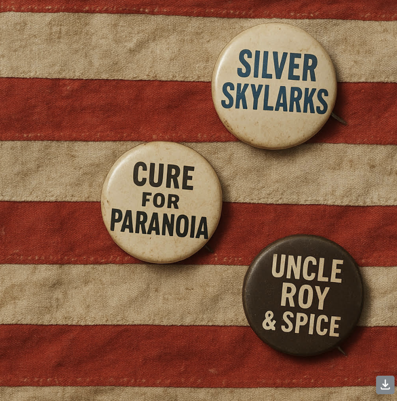 Silver Skylarks with Cure for Paranoia and Uncle Roy & Spice drop dual single