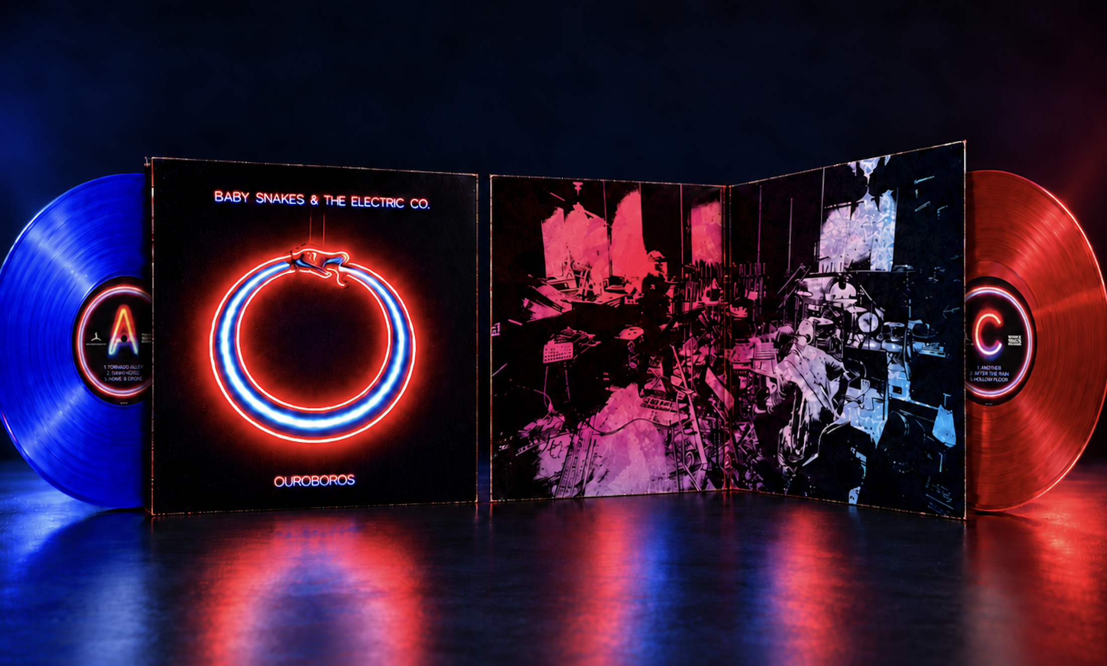 Baby Snakes & The Electric Co. release their debut album, OUROBOROS today